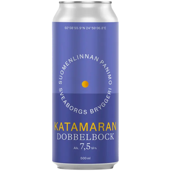 Suomenlinnan Panimo Katamaran Doppelbock 7,5% 50cl tölkki