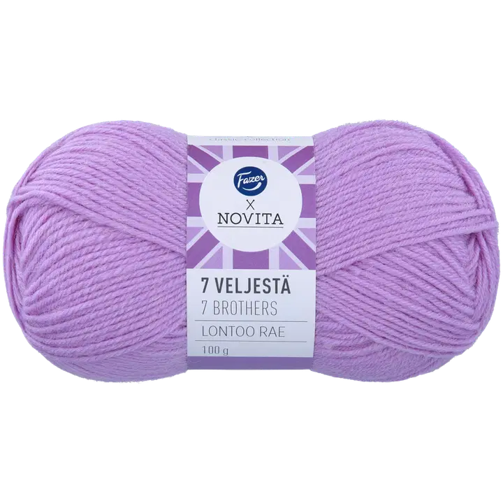 Fazer x Novita Garn 7 Veljestä Lontoon Rae