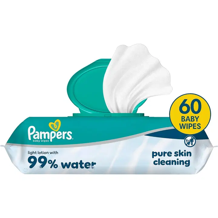 Pampers 99% Aqua niisked salvrätikud 60 tk