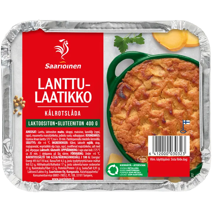 Saarioinen Lanttulaatikko 400g