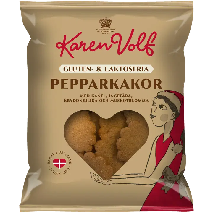 Karen Volf Pepperkakor 165g gluteeniton & laktoositon