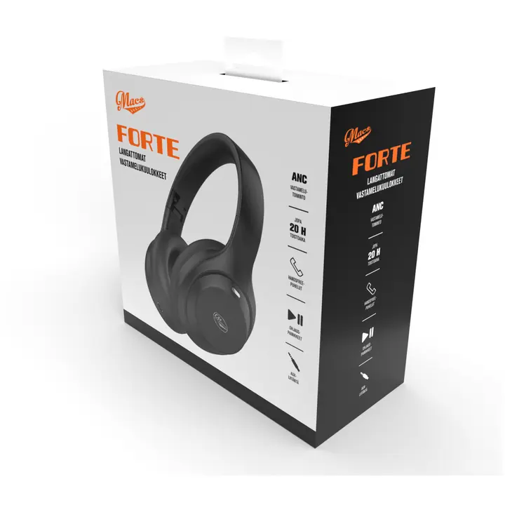 Kõrvaklapid Macs Forte must