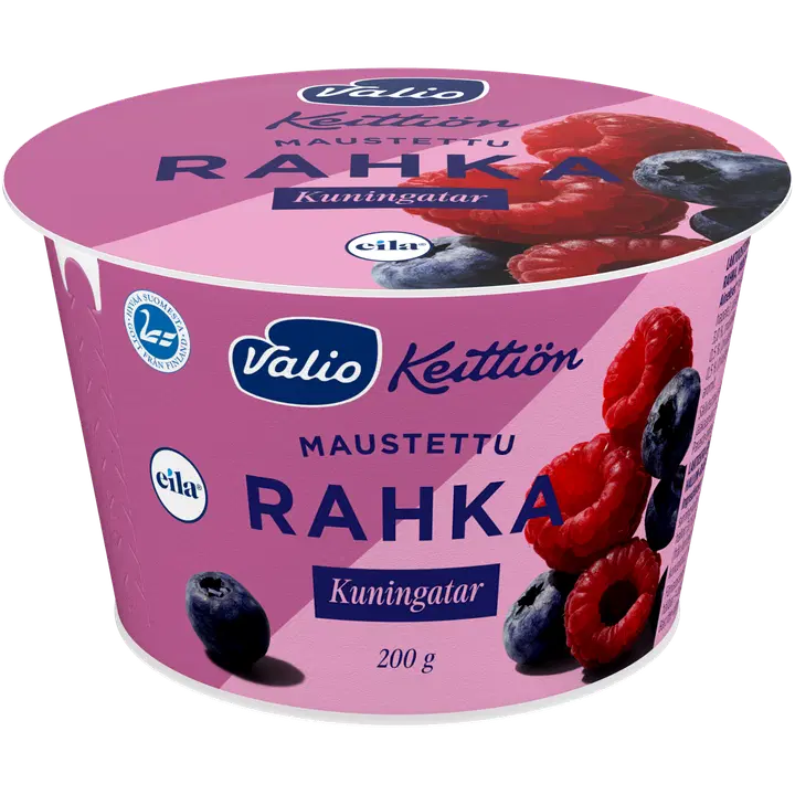 Valio Keittiön maustettu rahka kuningatar laktoositon 200 g