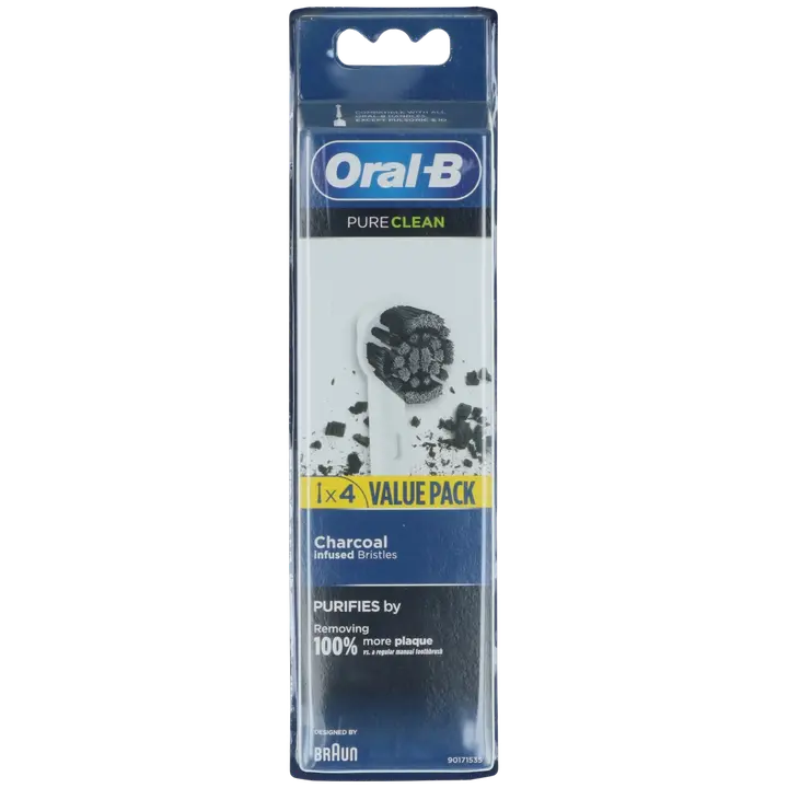 Oral-B Pure Clean Charcoal 4kpl vaihtoharja
