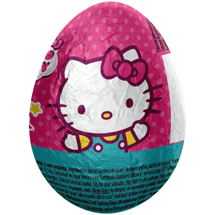 Dolci Preziosi Hello Kitty yllätysmuna RFA maitosuklaa 60g