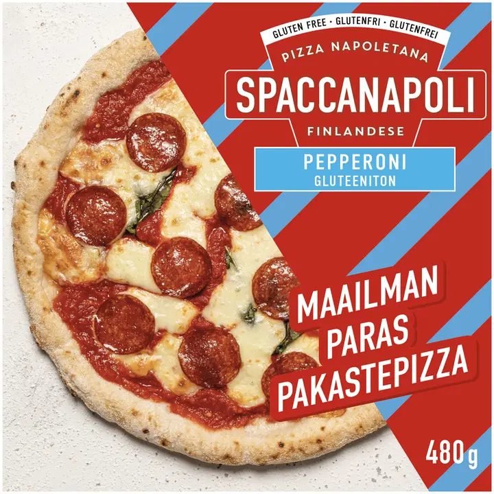 Spaccanapoli pakastepizza Pepperoni GTON 480g
