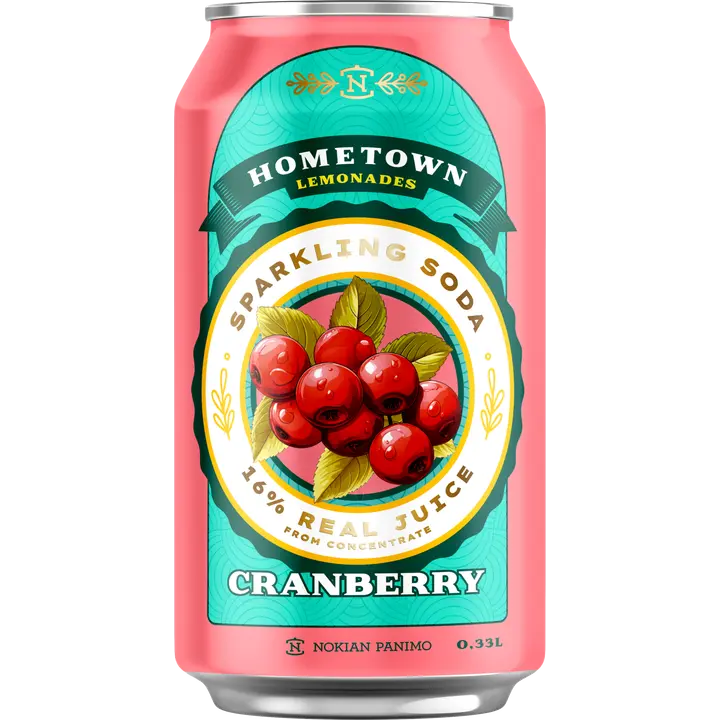 Hometown Lemonades Cranberry Lemonade 0,33l