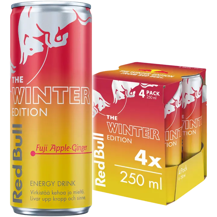 Red Bull Winter Edition 4 pack - 4 x 0,25l