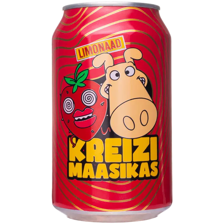 Limonaad Kreizi Maasikas 330 ml