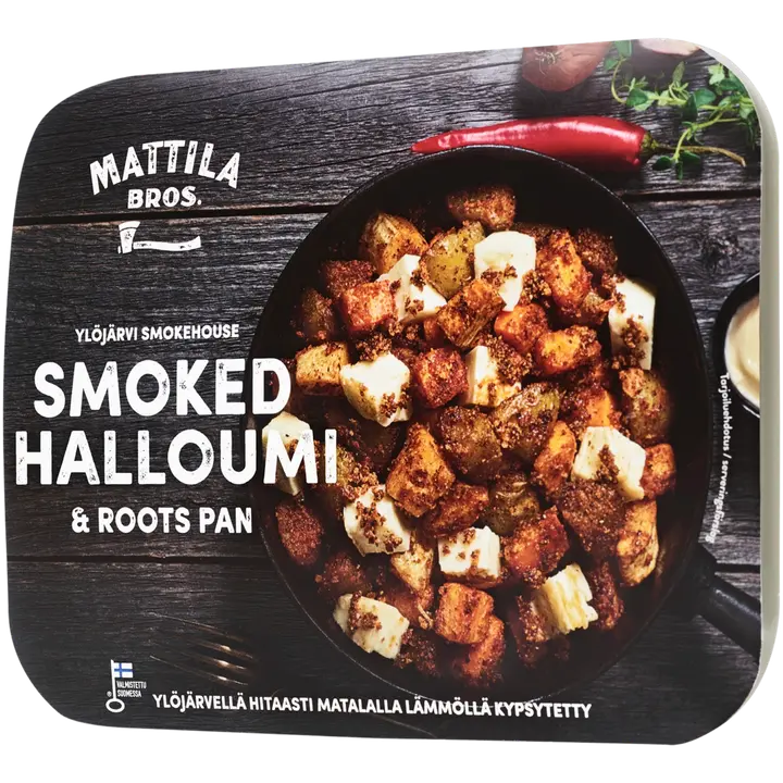 Mattila Bros. Smokehouse Smoked Halloumi & Roots Pan 280g