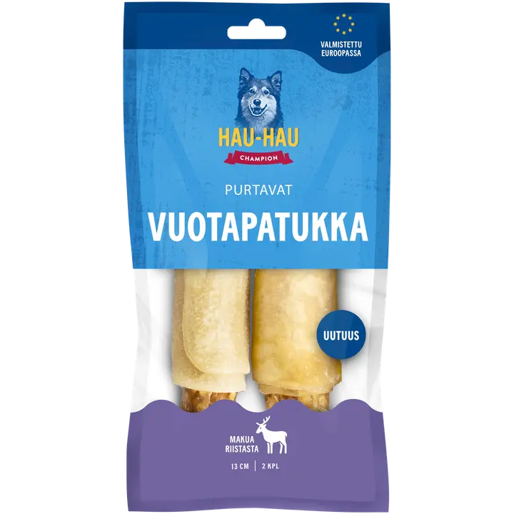 Hau-Hau Champion Purtavat Vuotapatukka sisältää riistaa 13 cm 2 kpl 100 g