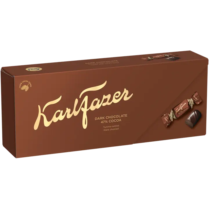 Fazer tumeda šokolaadi kommikarp 250g