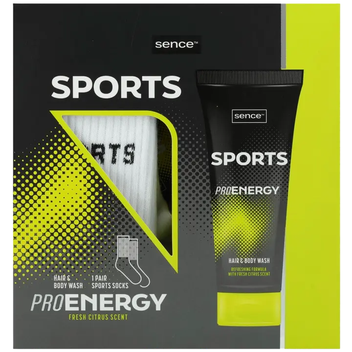 Sence Collection Giftset 2pcs For Men Active Sport Pro Energy