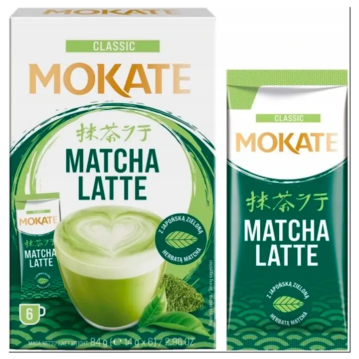 Mokate matcha Latte Classic (14g*6)*5