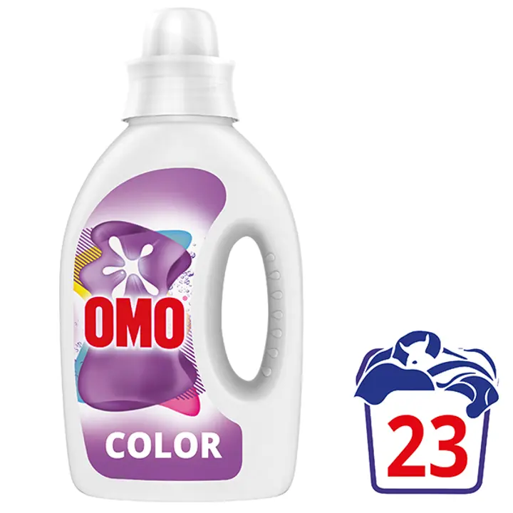 Omo Color Nestemäinen pyykinpesuaine Värillisille vaatteille 920 ml 23 pesua