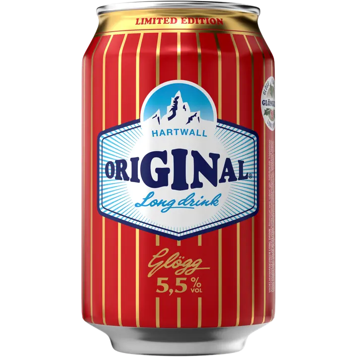 Hartwall Original Long Drink Glögg muu alkohoolne jook 5,5%vol 330 ml