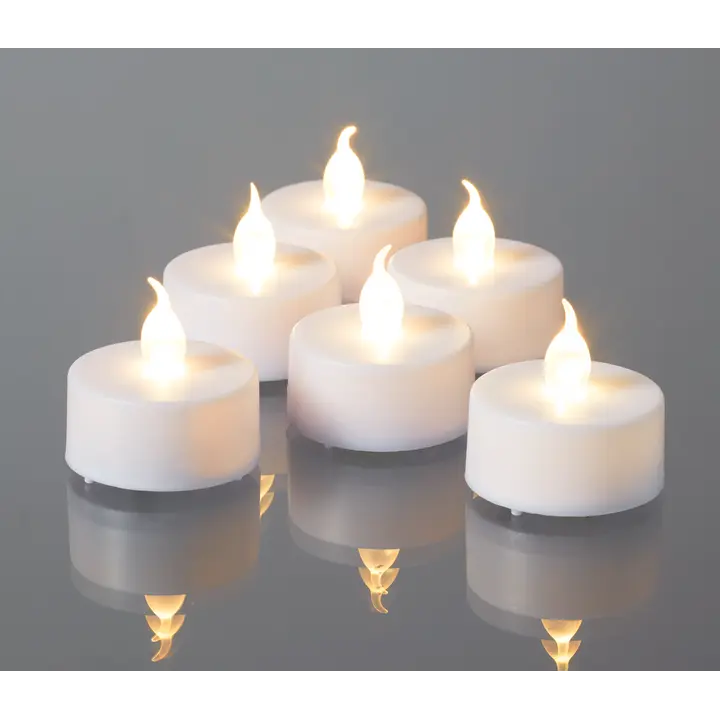 House led-sisälämpökynttilä 6 kpl