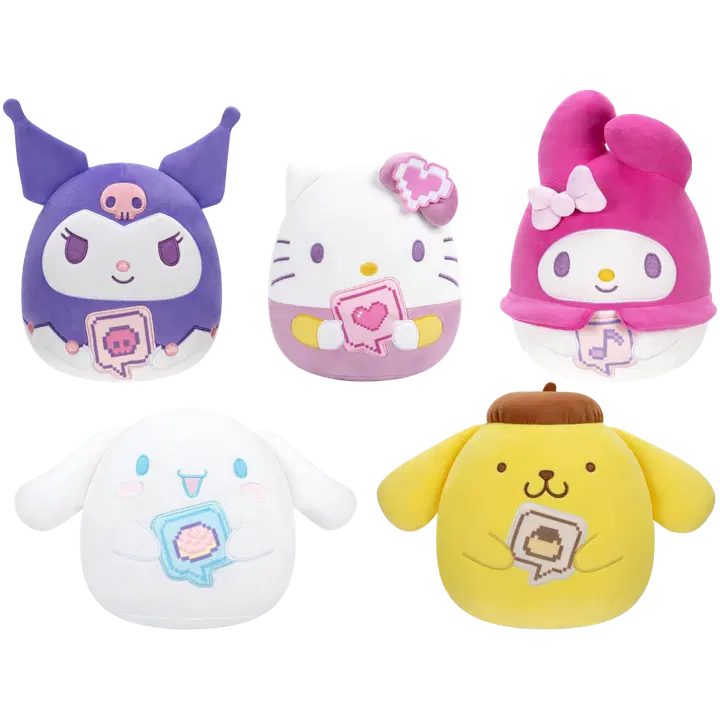 Squishmallows 20 cm hello k digital pehme