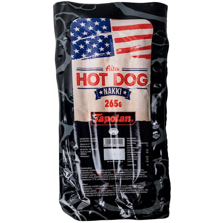 Tapola Hot dog nakki 265g