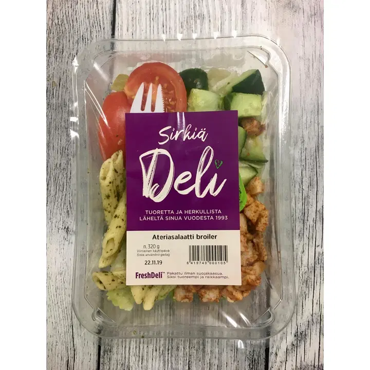Ateriasalaatti Broiler, Sirkiä Deli