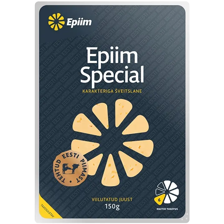 Juust Epiim Special viilutatud, 150g