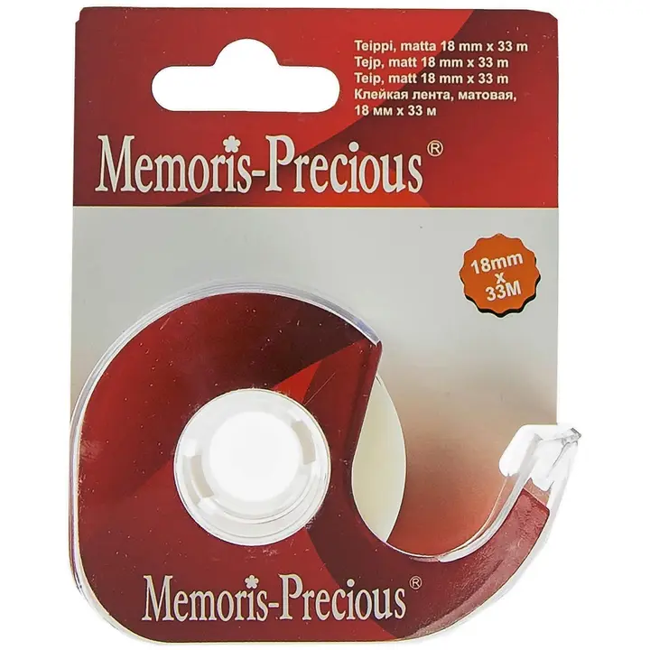 Memoris Precious teippi matta 18 mm x 33 m