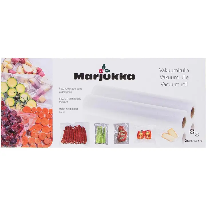 Marjukka vakuumirulla 5m x 28cm 2kpl
