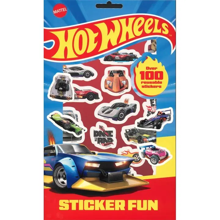 Hot wheels sticker fun