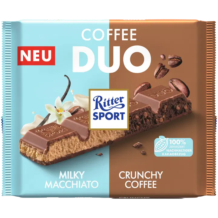 Ritter Sport Coffee Duo suklaalevy RFA 218g