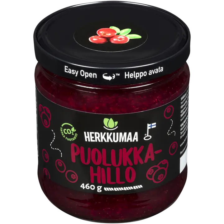 Herkkumaa Puolukkahillo 460g