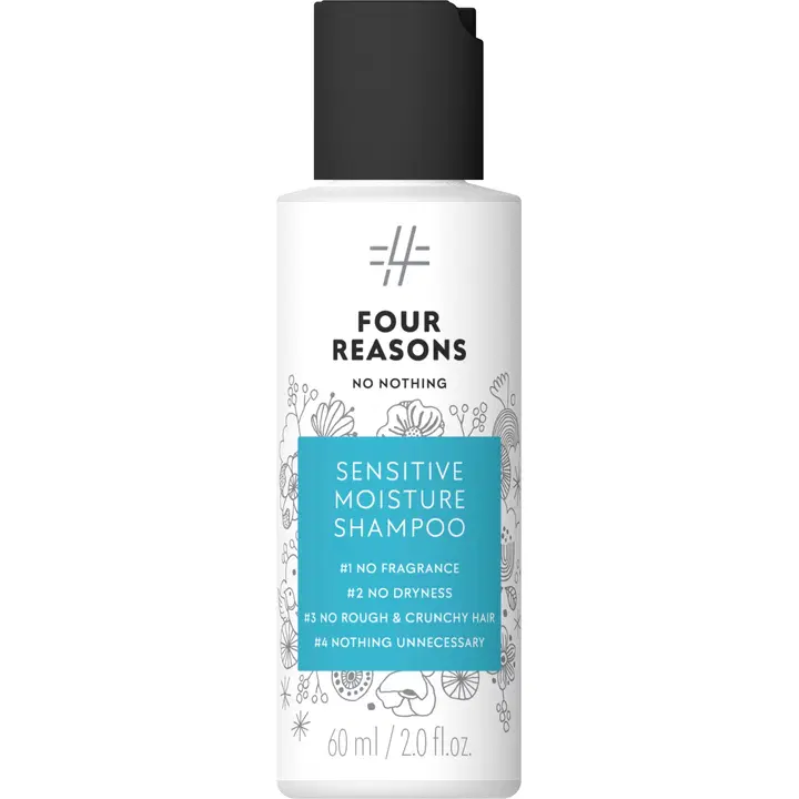 Four Reasons No Nothing Sensitive Moisture Shampoo 60 ml