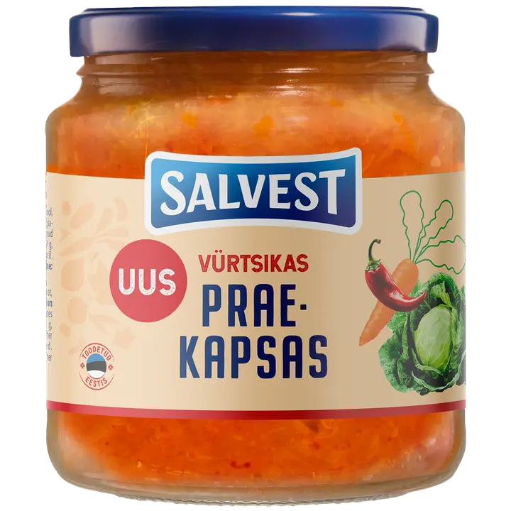 Salvest vürtsikas praekapsas 530g