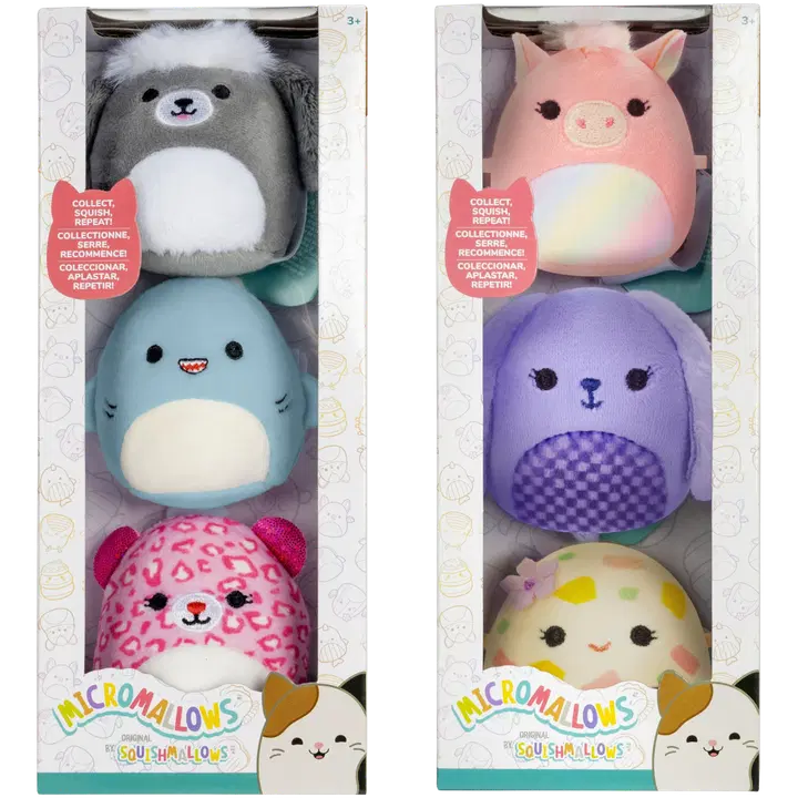 Micromallows 6 cm pehme 3 tk
