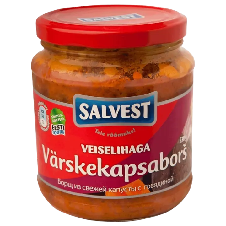 Salvest värskekapsaborš veiselihaga 530 g