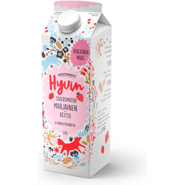 Juustoportti Hyvin mehukeitto 1 kg marjainen