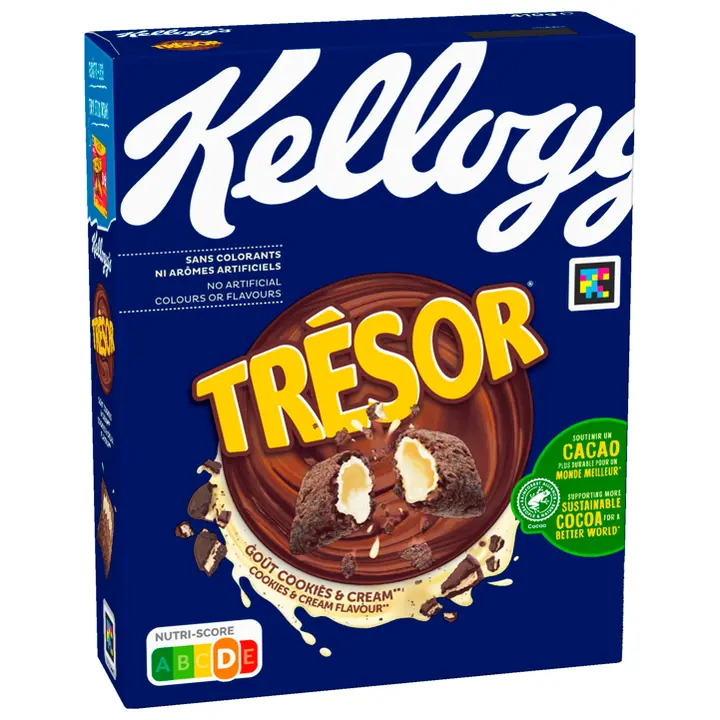 KELLOGG'S Tresor Cookies & Cream 375g