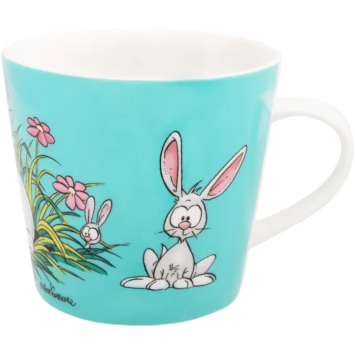 Lena Furberg Polle muki 3,5 dl turkoosi