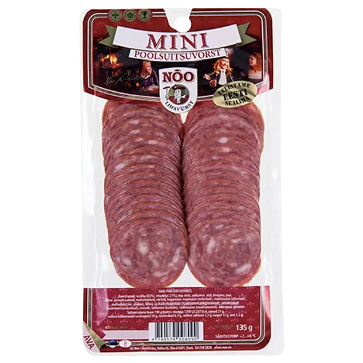 Nõo Mini Poolsuitsuvorst 135G