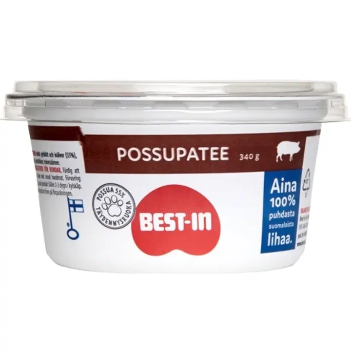 Best-In Possupatee Koiran Tuoreruoka 340g