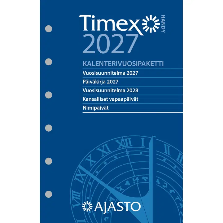 Ajasto Fickkalender Timex Handy vuosi