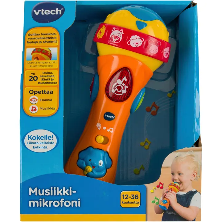 Vtech Baby musiikki-mikrofoni FI