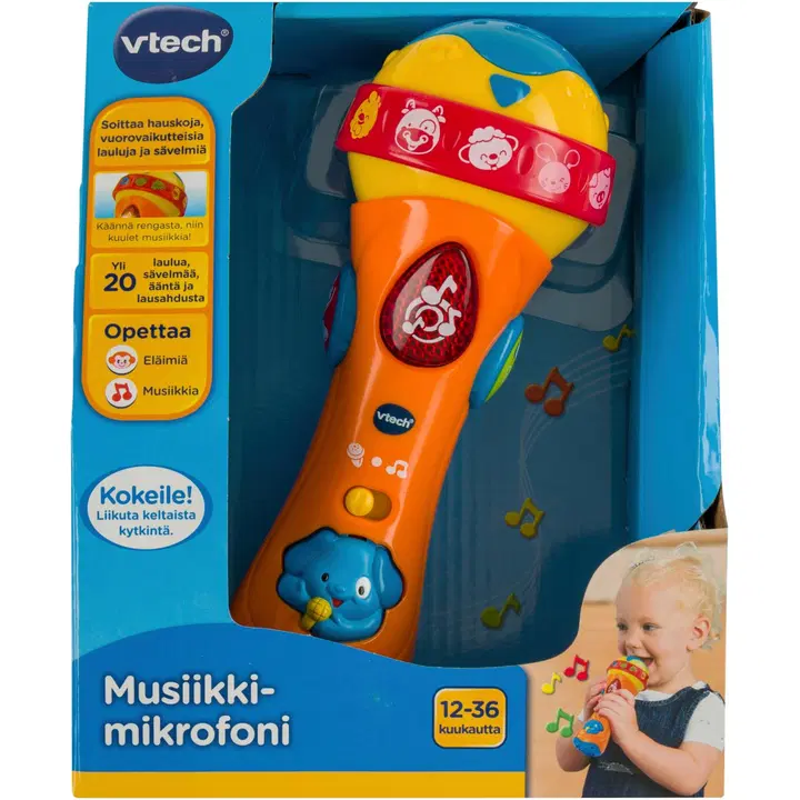 Vtech Baby musiikki-mikrofoni FI