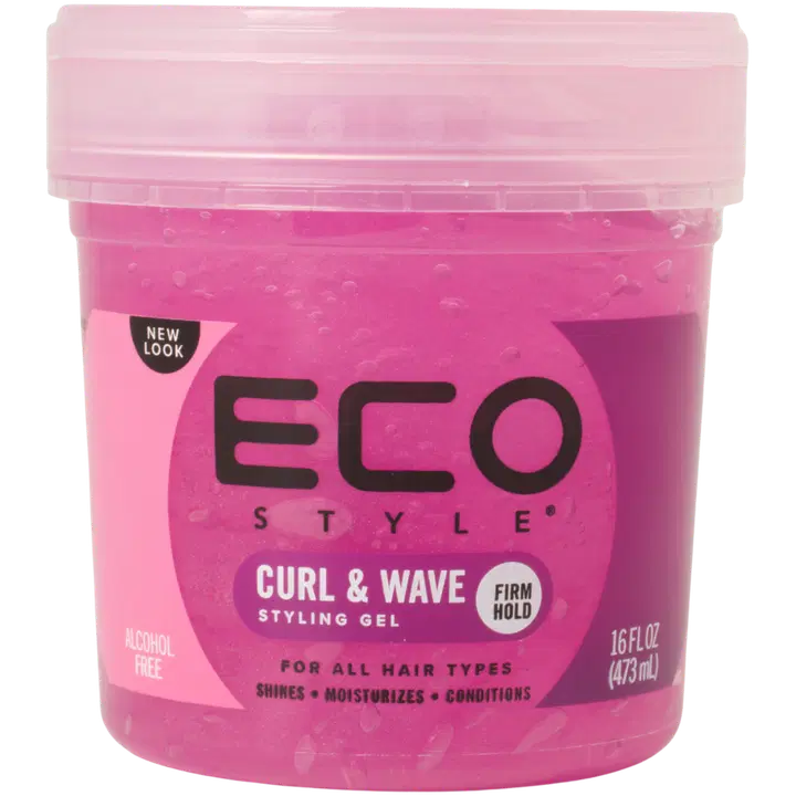 EcoStyle Pink Curl&Wave hiusgeeli 473ml