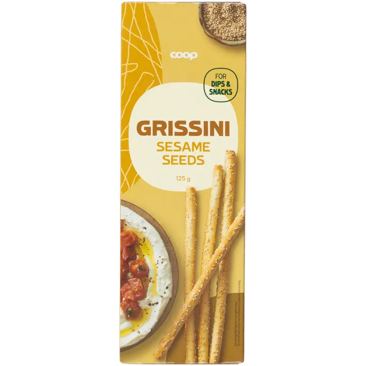 Coop seesaminsiemengrissini-leipätikut 125 g
