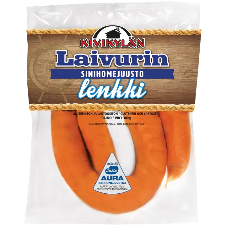 Kivikylän Laivurinlenkki Aurajuustolla 300 g