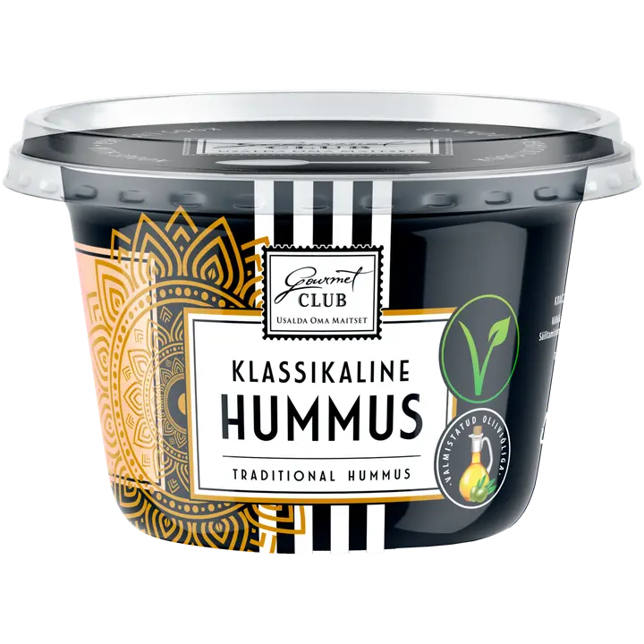Gourmet Club klassikaline hummus, 200g
