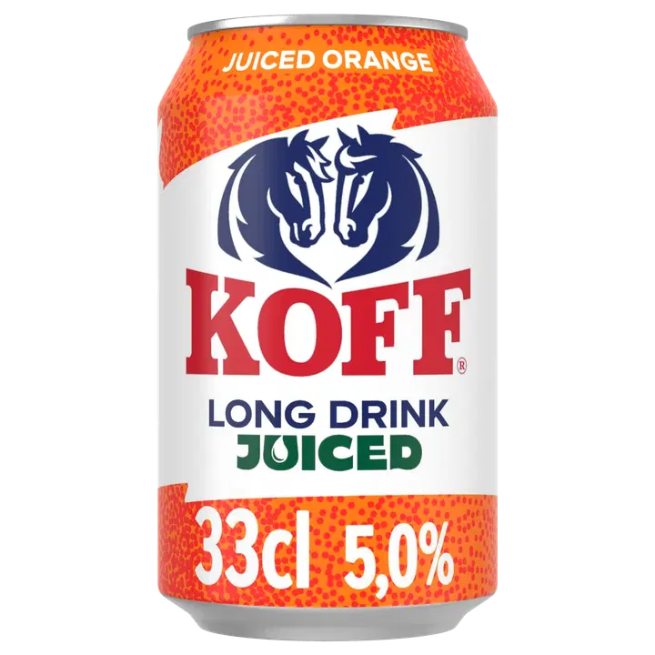 Koff Long Drink Juiced Orange long drink 5 % tölkki 0,33 L