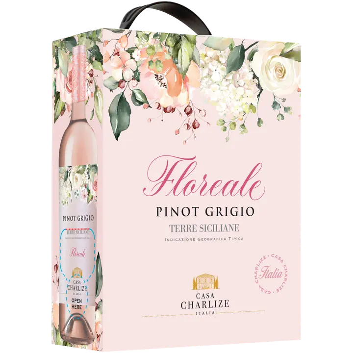 Casa Charlize Floreale Pinot Grigio KGT vein 12%vol 3L