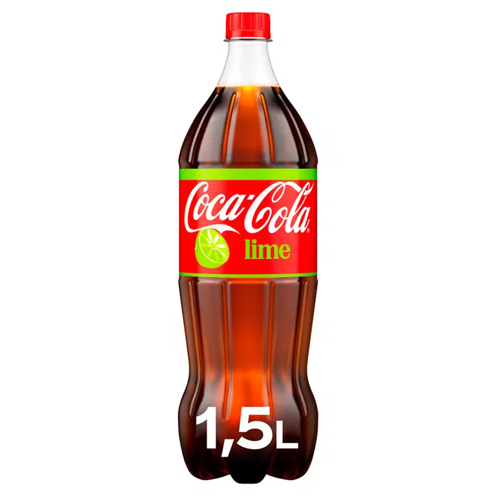 Coca-Cola Original Taste Lime virvoitusjuoma muovipullo 1,5 L