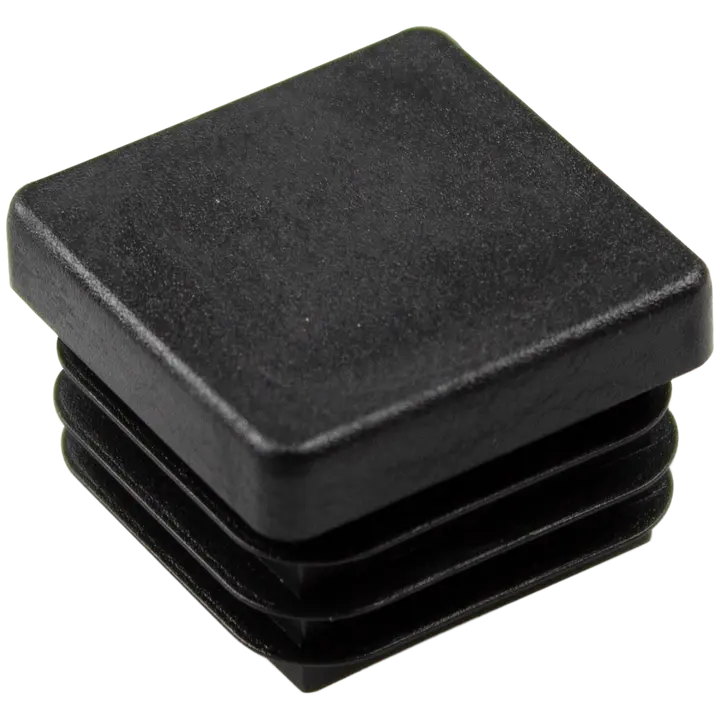 Habo sisätulppa 25x25mm musta muovi